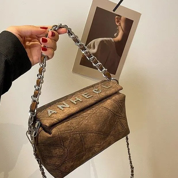 DenimLux College Bag