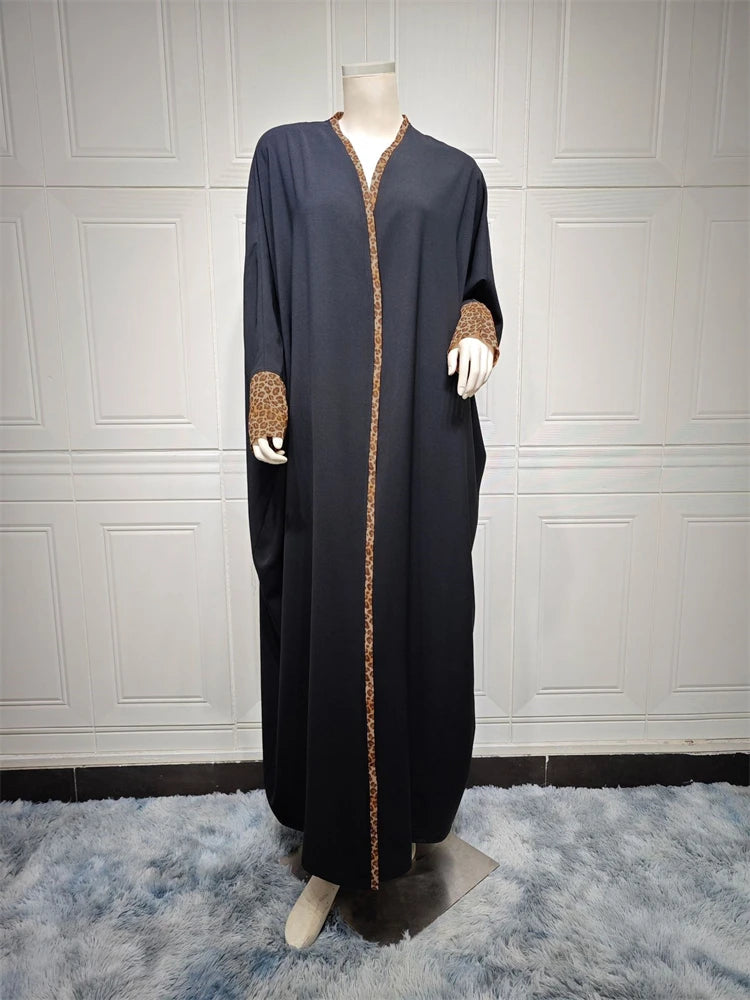Ramadan Khimar Kimono Dubai Abaya Prayer Clothes Women Kaftan Saudi Arabia Turkey Islam Muslim Hijab Dress Robe Femme Musulmane