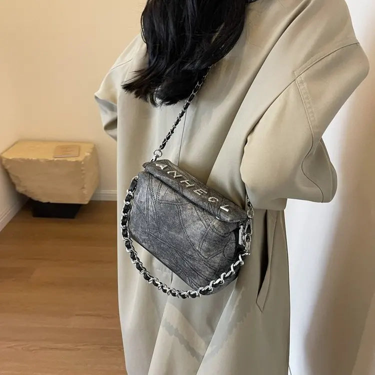 DenimLux College Bag